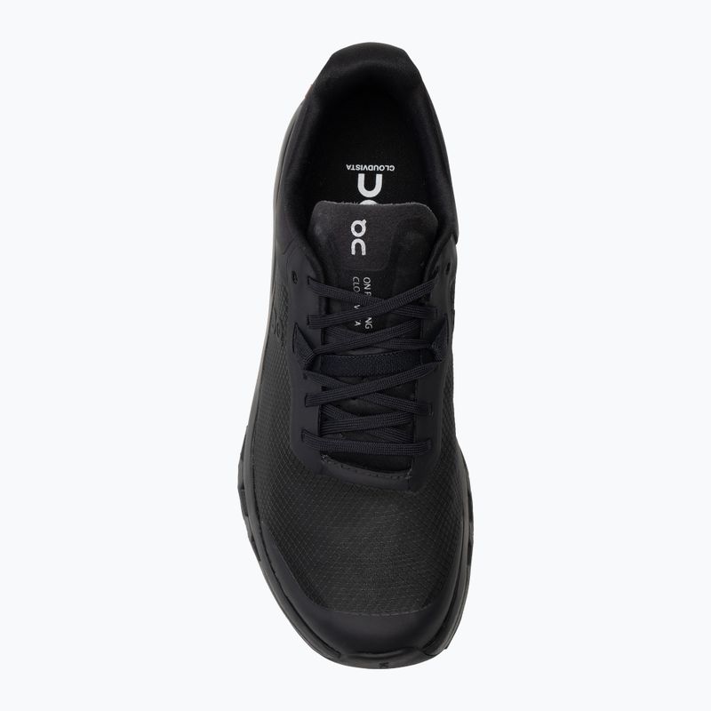 Scarpe da corsa On Running Cloudvista 2 nero/nero da donna 5