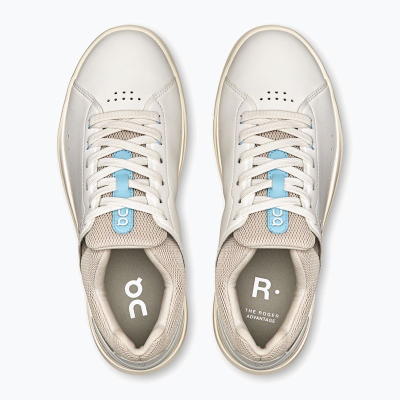 Scarpe da donna On Running The Roger Advantage bianco/sabbia 2