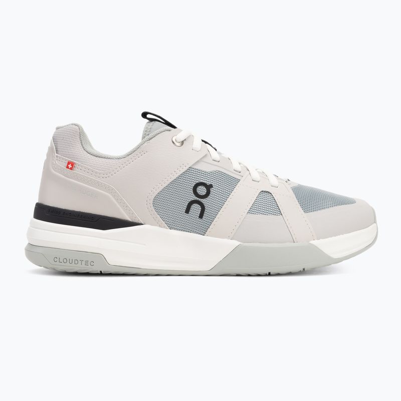 Uomo On Running The Roger Clubhouse Pro scarpe argento/ghiaccio 2