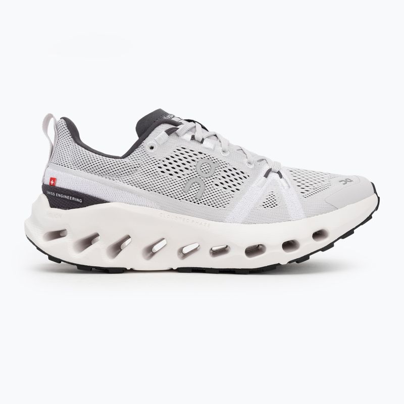 Scarpe da trail running On Running Cloudsurfer da donna, bianco/gelo 2