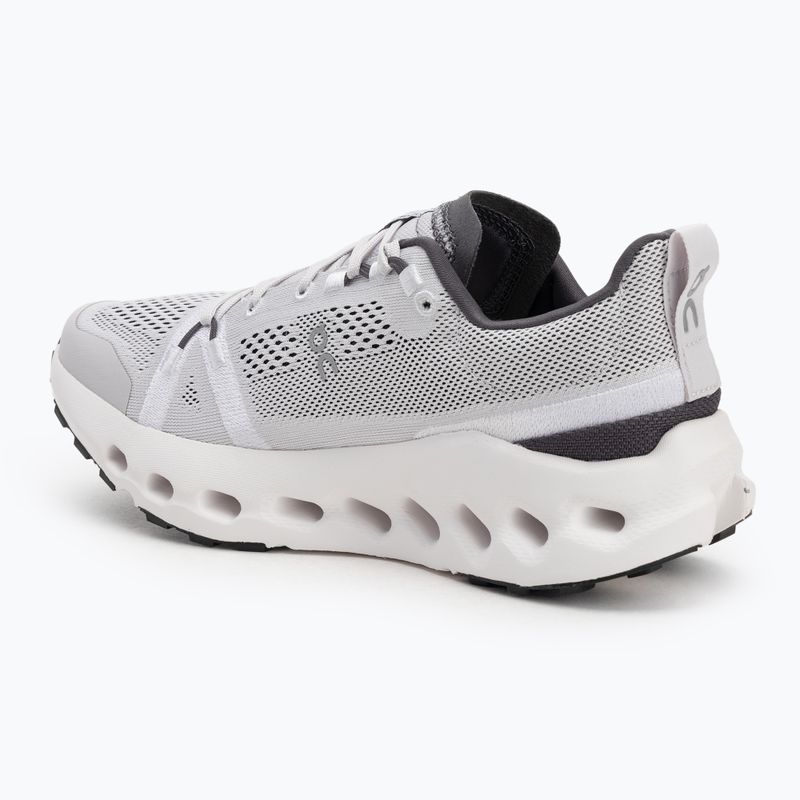 Scarpe da trail running On Running Cloudsurfer da donna, bianco/gelo 3