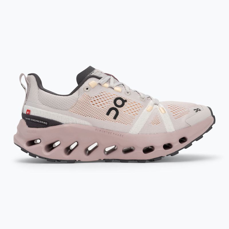 Scarpe da corsa On Cloudsurfer Trail argento/malva da donna 2