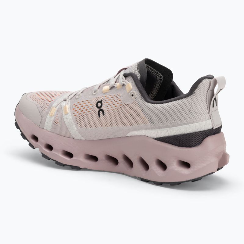 Scarpe da corsa On Cloudsurfer Trail argento/malva da donna 3