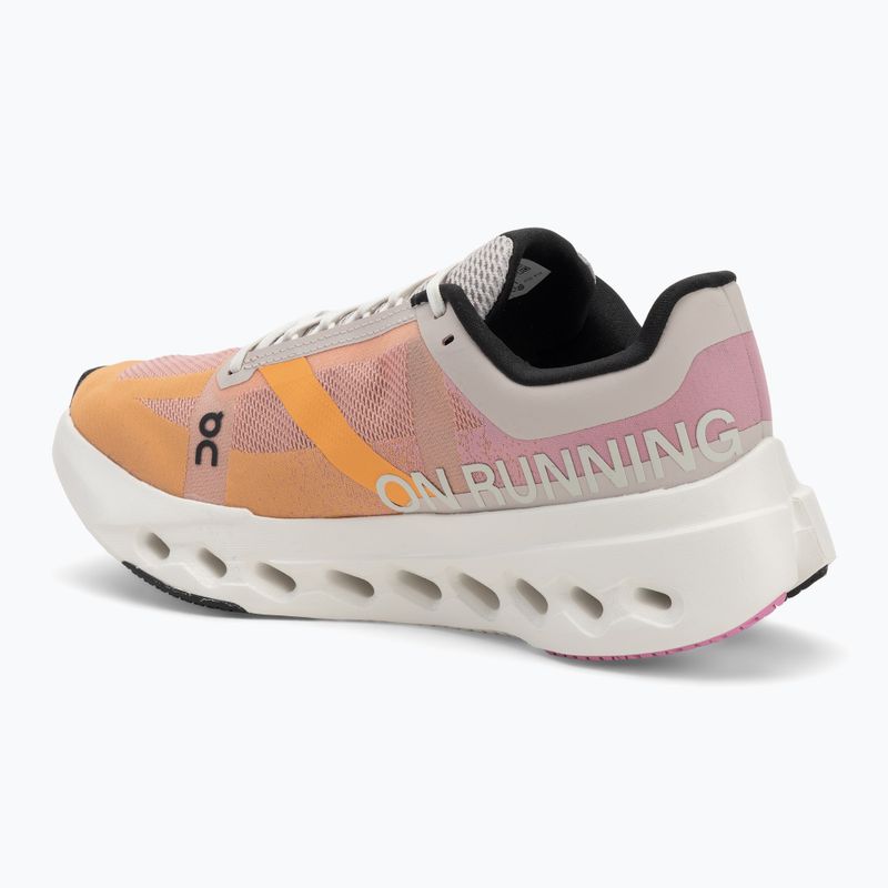 Scarpe da corsa On Cloudsurfer Next donna, mandarino/avorio 3