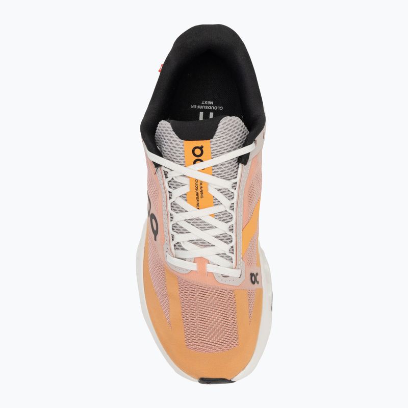 Scarpe da corsa On Cloudsurfer Next donna, mandarino/avorio 5