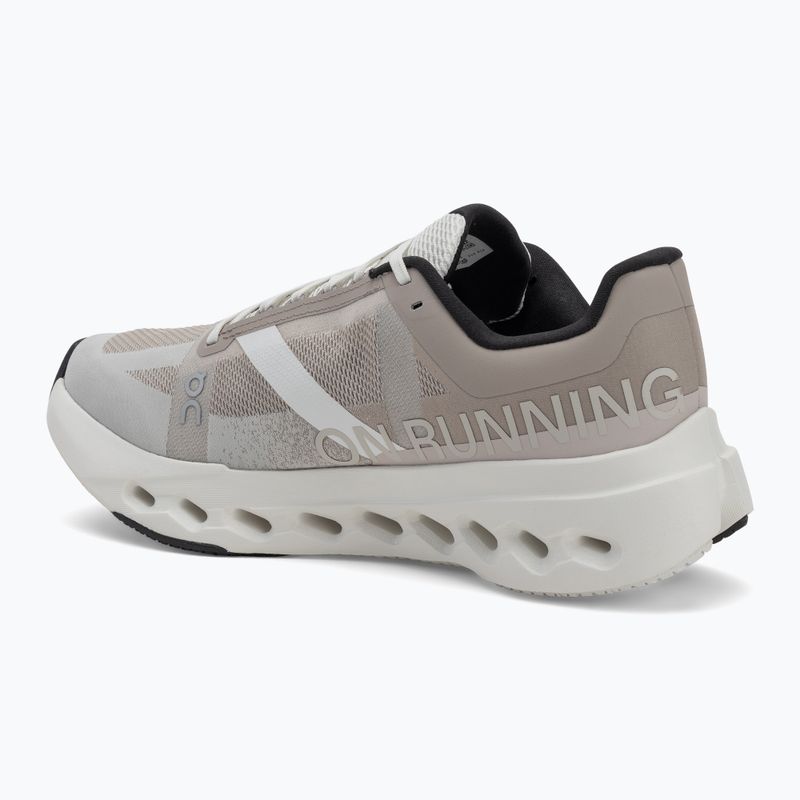 Scarpe da corsa On Running Cloudsurfer Next nebbia/avorio per donna 3