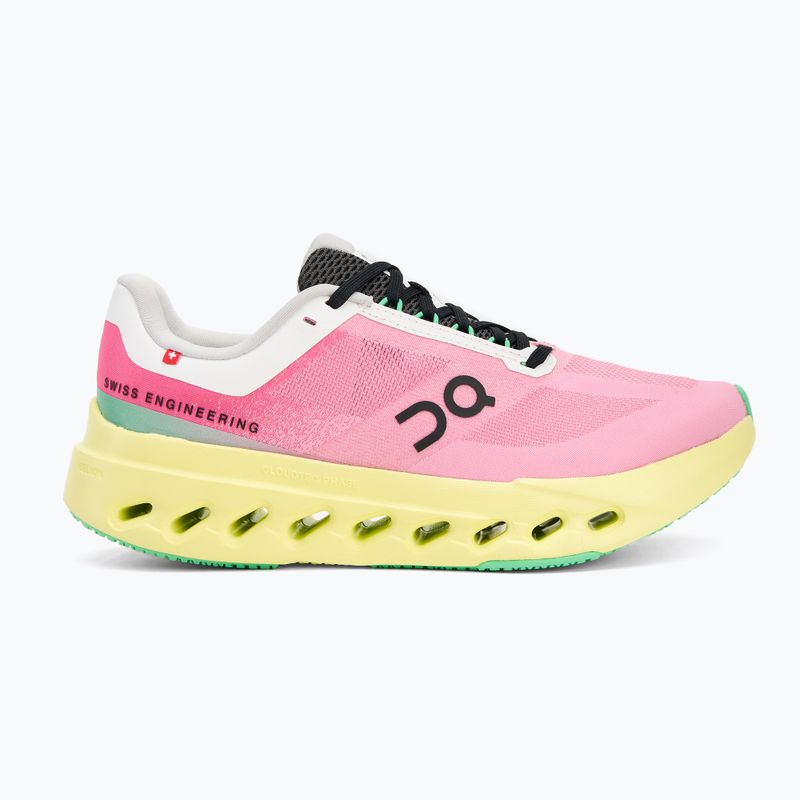 Scarpe da corsa On Running Cloudsurfer Next donna rosa/limelight 2