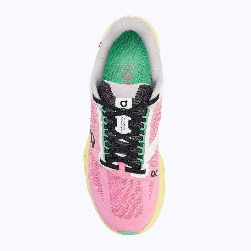 Scarpe da corsa On Cloudsurfer Next donna rosa/limelight 5