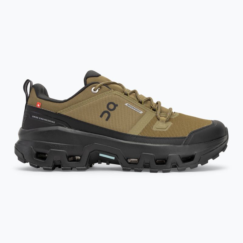 Uomo On Cloudrock Low Waterproof scarpe hunter/nero 2