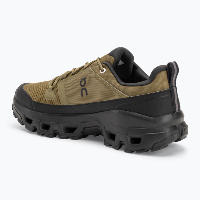 Uomo On Cloudrock Low Waterproof scarpe hunter/nero 3