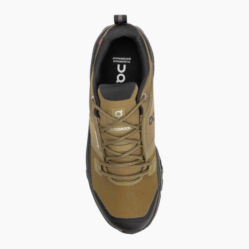 Uomo On Running Cloudrock Low Waterproof scarpe hunter/nero 5