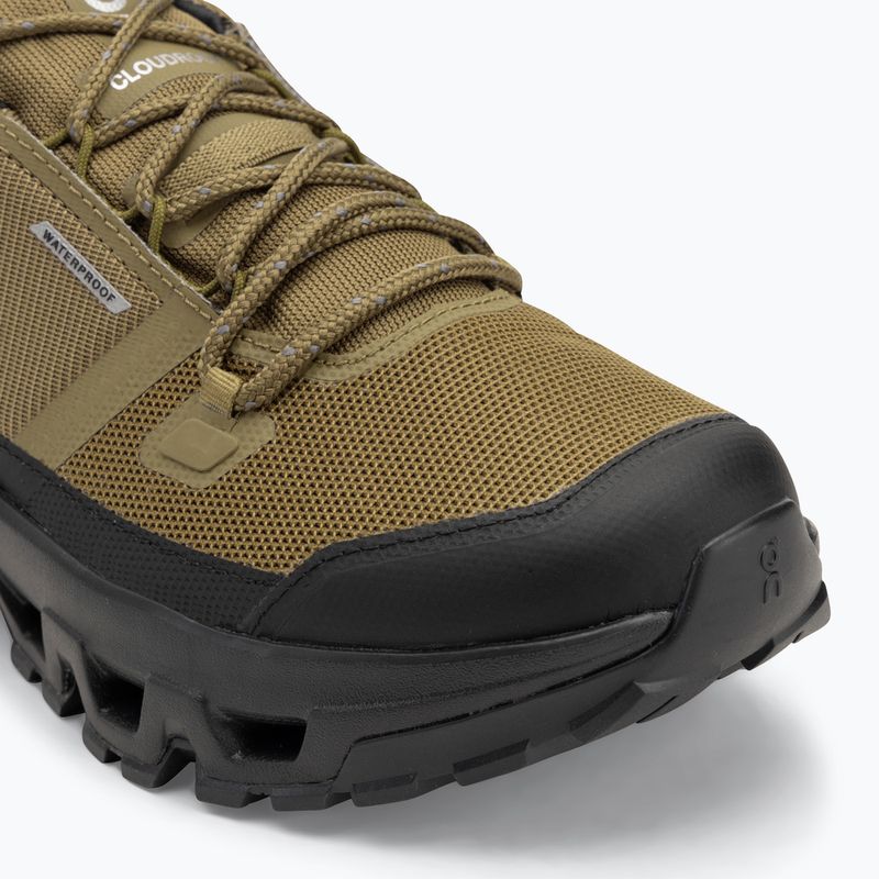 Uomo On Running Cloudrock Low Waterproof scarpe hunter/nero 7