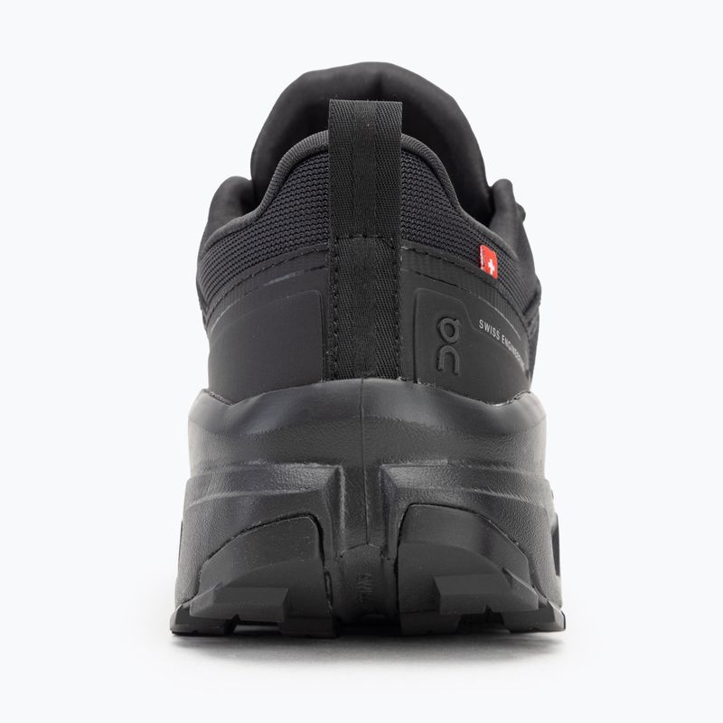 Scarpe On Running Cloudrock Low Waterproof nero/nero da donna 6
