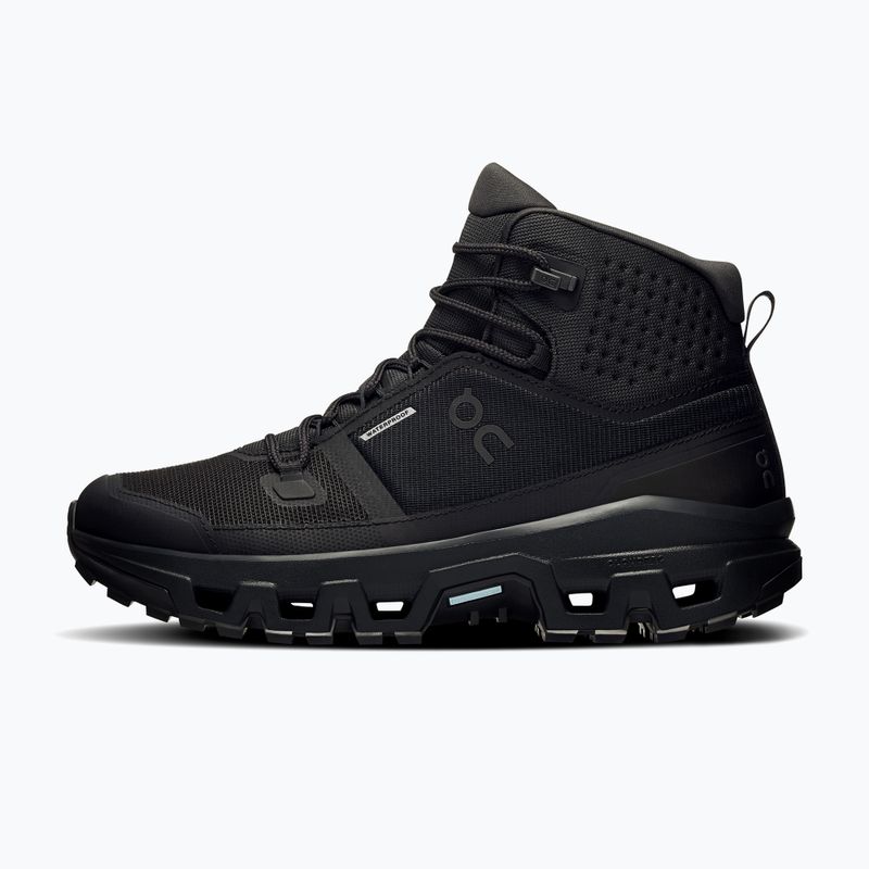 Scarpe da donna On Running Cloudrock Mid Waterproof nero/nero 9