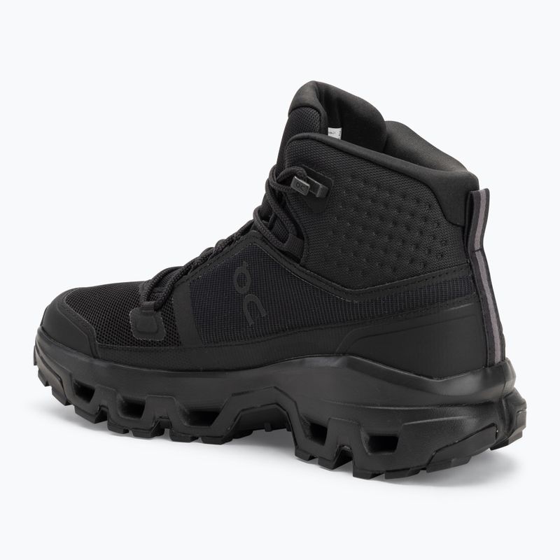 Scarpe da donna On Cloudrock Mid Waterproof nero/nero 3