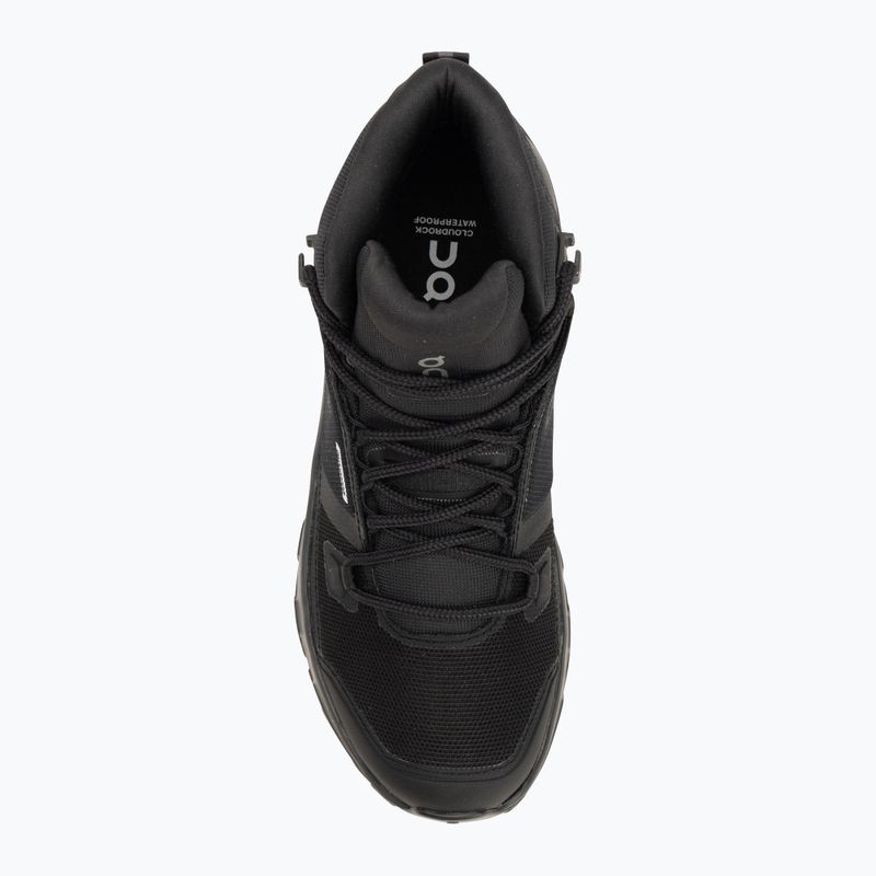 Scarpe da donna On Running Cloudrock Mid Waterproof nero/nero 5