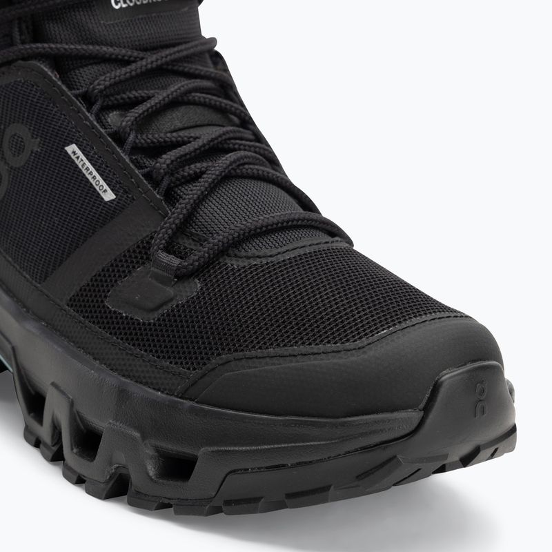 Scarpe da donna On Running Cloudrock Mid Waterproof nero/nero 7