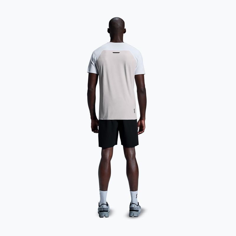 Maglia running uomo On Performance-T white/silver 3
