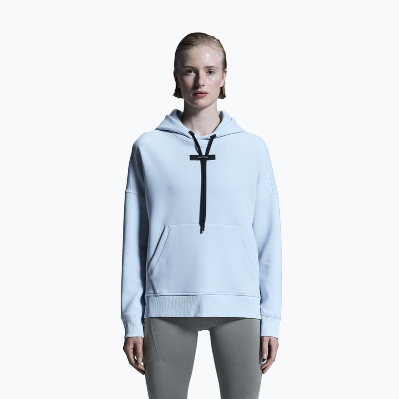 Felpa con cappuccio da donna On Running arctic