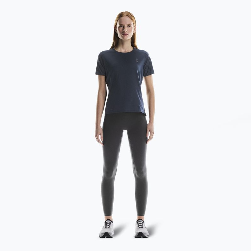 Maglietta da corsa da donna On Performance-T navy/nero 2
