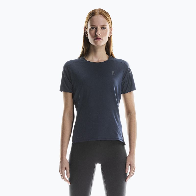 Maglietta da corsa da donna On Performance-T navy/nero 4