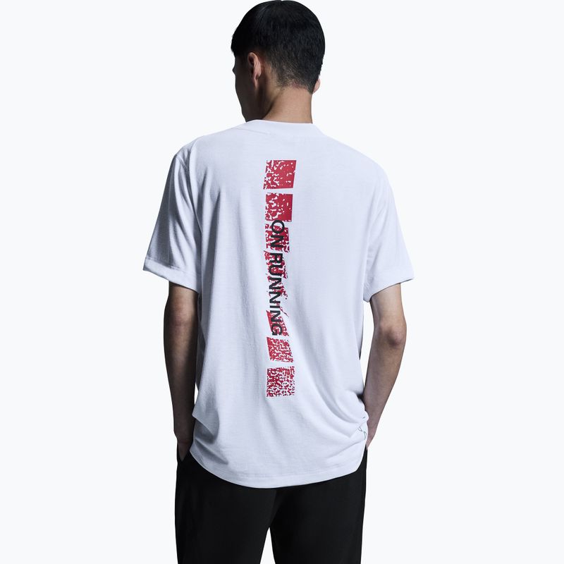 Maglietta da uomo On Running Train-T Graphic bianco 5