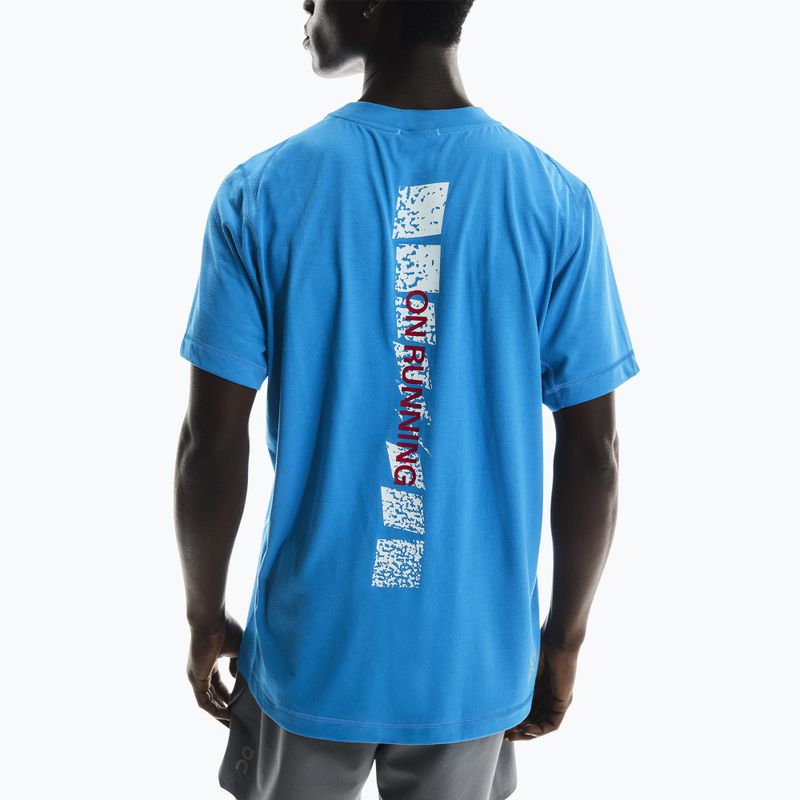 Camicia da uomo On Running Train-T Graphic malibu 5