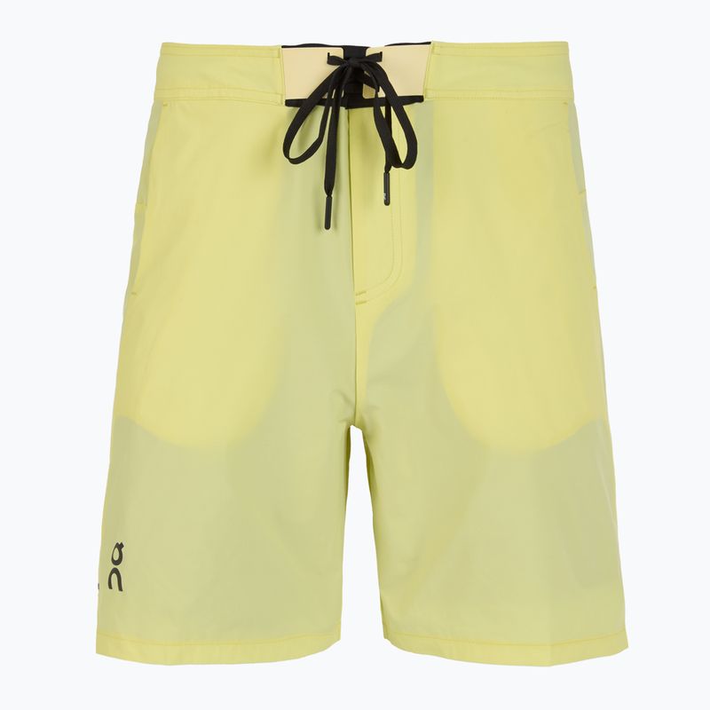 Pantaloncini da corsa On Running Performance Hybrid limelight da uomo