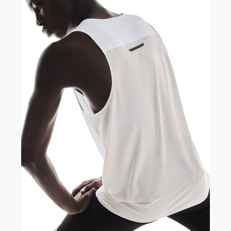 Canotta running uomo On Performance Tank white/silver 5