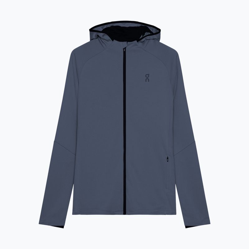 Felpa con cappuccio On Climate Zip Donna navy
