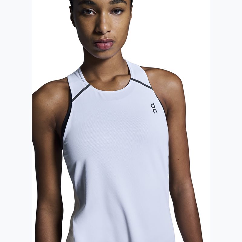 Canotta running donna On Performance Tank white/silver 4