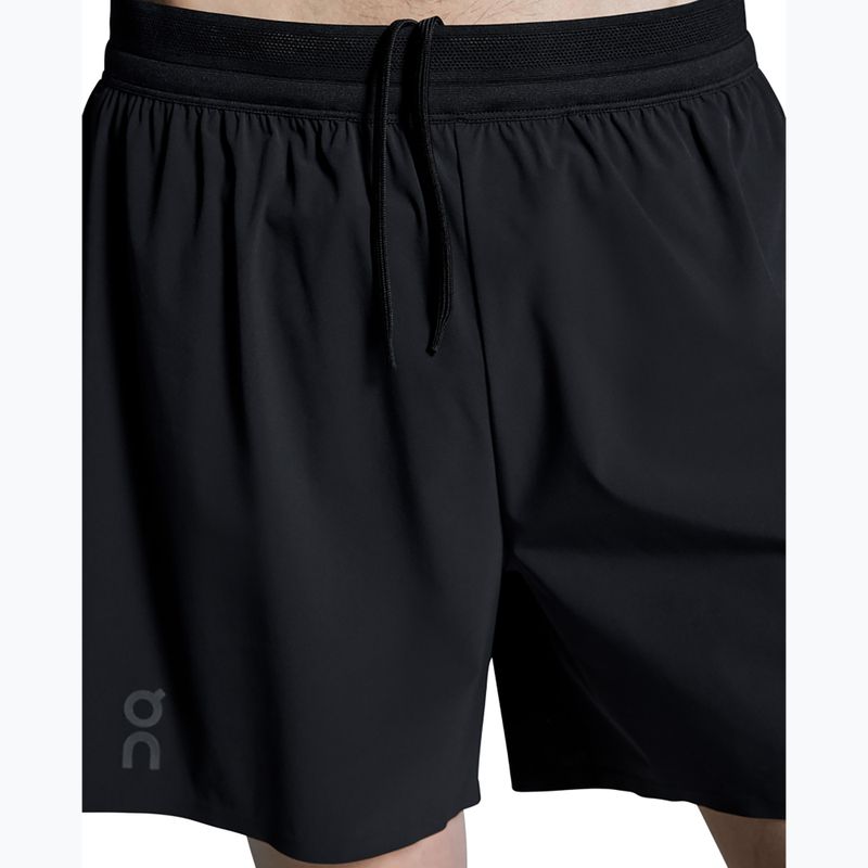 Pantaloncini da corsa uomo On 5" Performance black 5