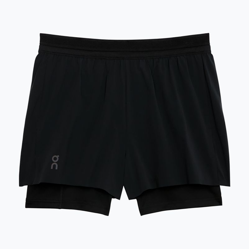 Pantaloncini da corsa da donna On 3" Performance 2/1 black 8