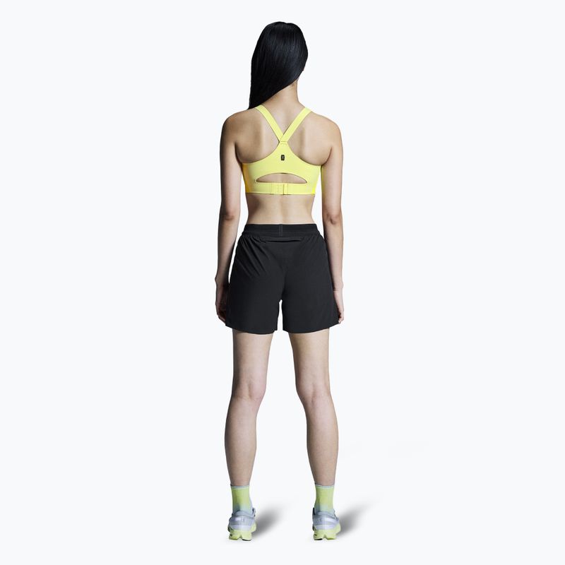 Pantaloncini da corsa da donna On 5" Performance nero 3