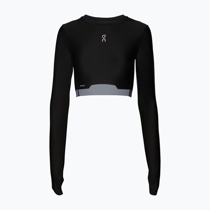 Maglia a maniche lunghe da donna per allenamento On Train Crop black 8