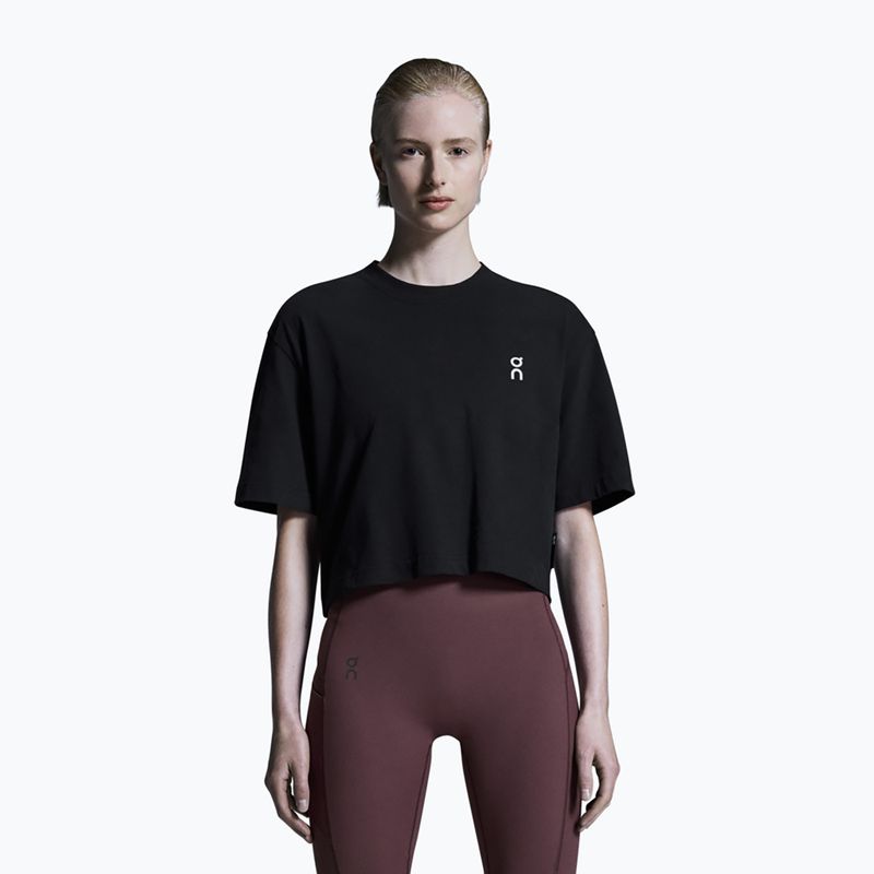 Maglietta da donna On Club Boxy-T wlack