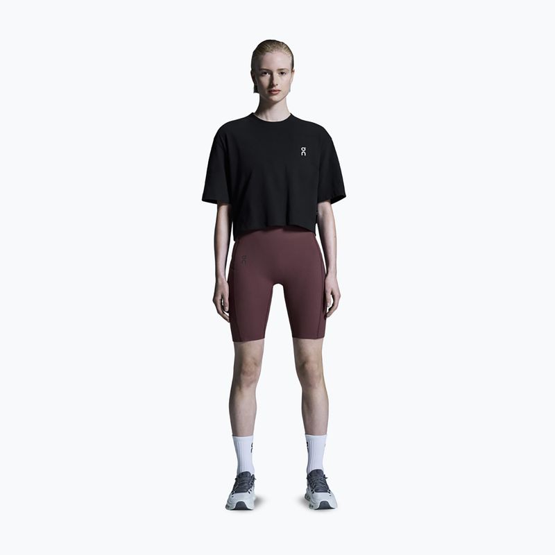 Maglietta da donna On Club Boxy-T wlack 2