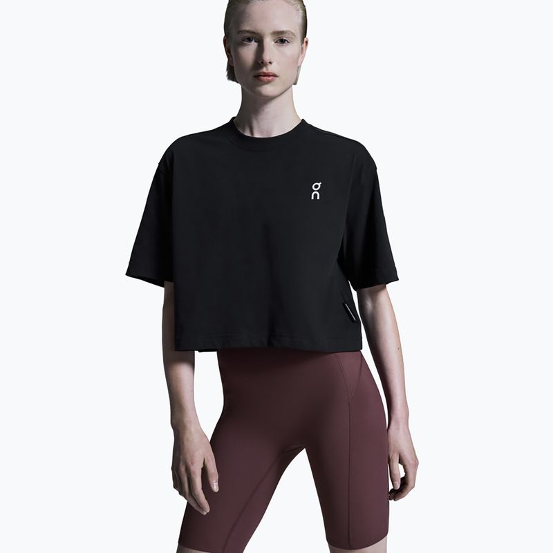 Maglietta da donna On Club Boxy-T wlack 4