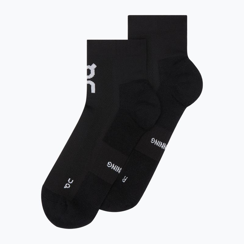 Calzini On Core Run Mid 2 paia nero