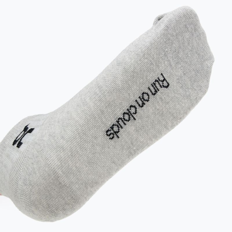 On Running Logo Sock Mid 3 paia grigio erica 3