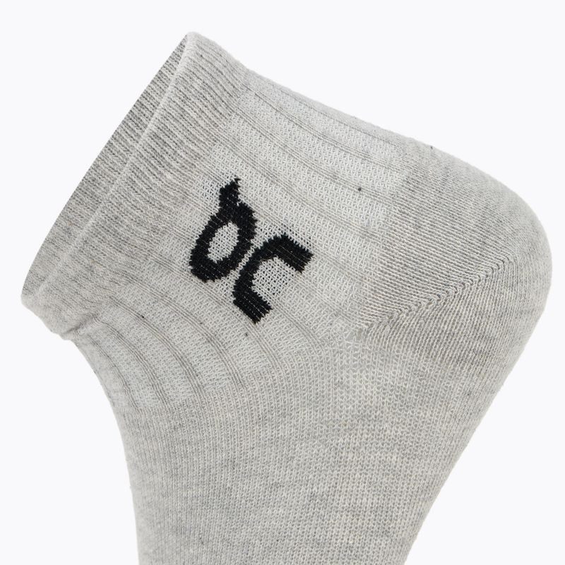 On Running Logo Sock Mid 3 paia grigio erica 4