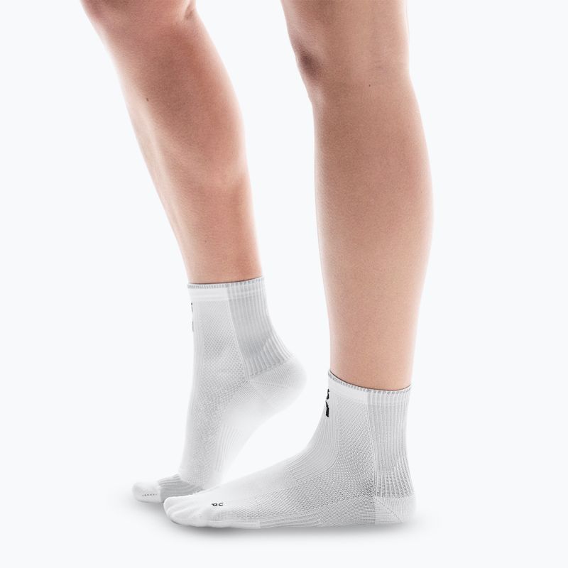 Calzini On Performance Run Mid bianco/ghiaccio 3