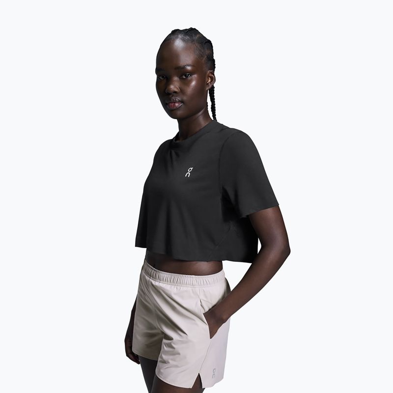 T-shirt da allenamento donna On Train-T Crop black 4