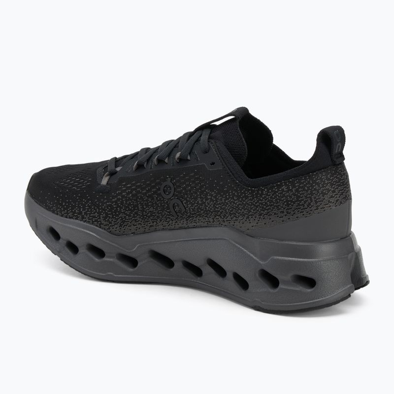 Uomo On Cloudsurfer Max Wide nero/eclipse scarpe da corsa 3