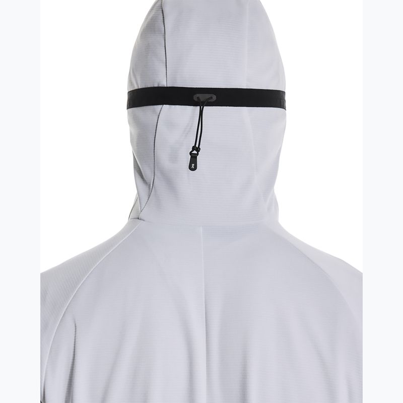 Felpa running uomo On Climate Zip Hoodie white 5