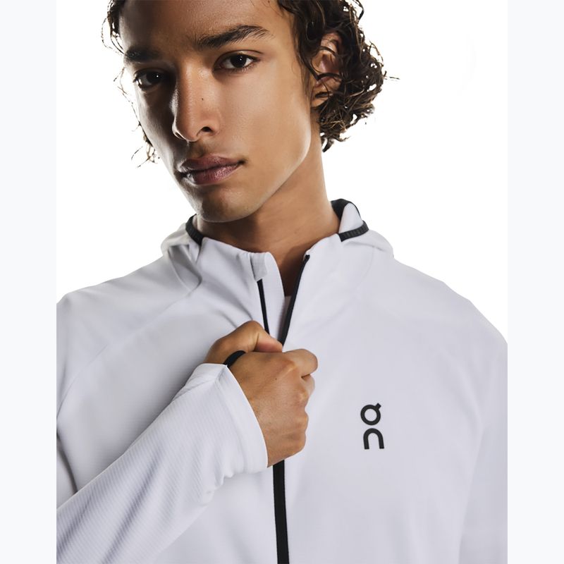 Felpa running uomo On Climate Zip Hoodie white 6
