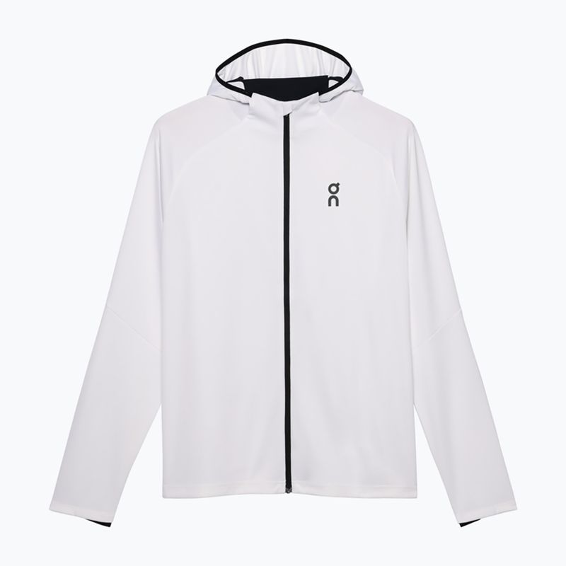 Felpa running uomo On Climate Zip Hoodie white 7