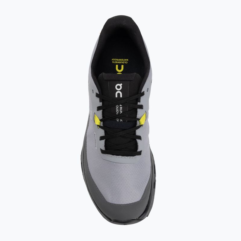 Scarpe da corsa On Cloudvista 2 Waterproof lilla/nero da donna 5