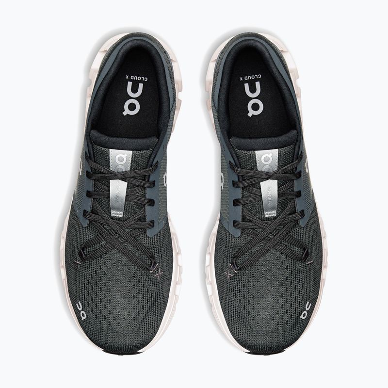 Scarpe da corsa On Cloud X 4 shadow/apollo da uomo 6