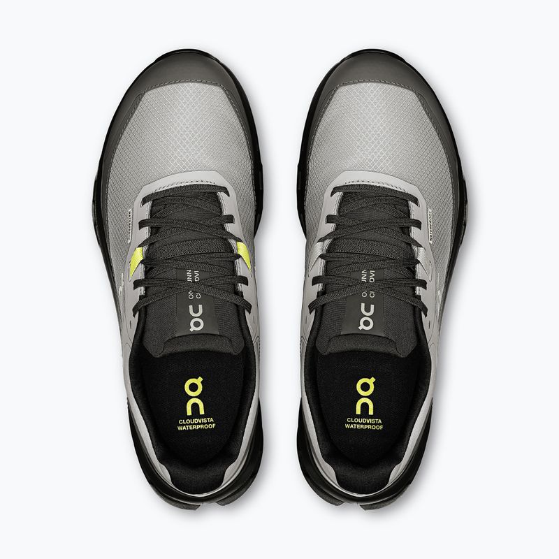 Scarpe da corsa On Cloudvista 2 Waterproof lilla/nero da donna 6